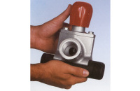 6.2. Micro-Dosierventil, das Strahlmittel ist stufenlos exakt dosierbar mit Einstell-Skala  6.2. Micro-Dosierventil, das Strahlmittel ist stufenlos exakt dosierbar mit Einstell-Skala