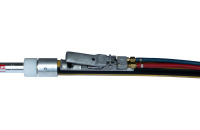 6.2. Totmann-Schalter für pneumatische Fernsteuerung mit 2 Steuerschläuche am Strahl-Schlauch montiert
