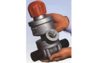 6.2. Vencraft-Dosierventil, das Strahlmittel ist stufenlos exakt dosierbar mit Einstell-Skala  6.2. Vencraft-Dosierventil, das Strahlmittel ist stufenlos exakt dosierbar mit Einstell-Skala