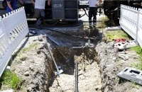 2.1.3. TERRA-Hammer TU 080 unter Bahngleis auf den letzten Meter 2.1.3. TERRA-Hammer TU 080 unter Bahngleis auf den letzten Meter