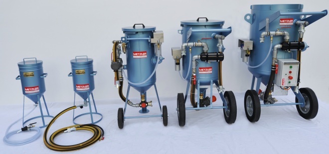 6.2. Druck- und Injektor-Strahlgeräte Übersicht 6.2. Druck- und Injektor-Strahlgeräte Übersicht