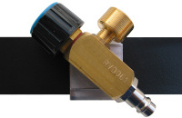 6.6. Sicherheits-Regelventil RVD 061 aus Messing am Ledergürtel - ohne Ledermanschette 6.6. Sicherheits-Regelventil RVD 061 aus Messing am Ledergürtel - ohne Ledermanschette