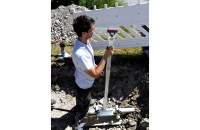 2.1.2. TERRA-Peilstab und Startlafette zum exakten Ausrichten des TERRA-Hammer´s 2.1.2. TERRA-Peilstab und Startlafette zum exakten Ausrichten des TERRA-Hammer´s