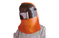 6.6. KH 1 Sandstrahl-Haube mit verstellbarem Kopfband sowie Brust- und Nackenschutz 6.6. KH 1 Sandstrahl-Haube mit verstellbarem Kopfband sowie Brust- und Nackenschutz