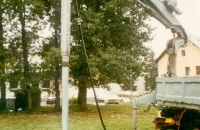 2.2.3. TERRA-Hammer T 165 beim Schlagen von Sondierungsrohren 2.2.3. TERRA-Hammer T 165 beim Schlagen von Sondierungsrohren