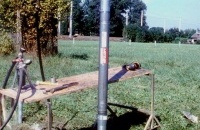 2.2.3. TERRA-Hammer TU 105 beim Brunnenschlagen mit TERRA-Reguliereinheit