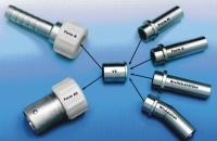 6.4. Düsenhalter N und AS mit Vorsatzkonus für TETRABOR® Düsen N, Breitstrahl- und Winkeldüsen 6.4. Düsenhalter N und AS mit Vorsatzkonus für TETRABOR® Düsen N, Breitstrahl- und Winkeldüsen