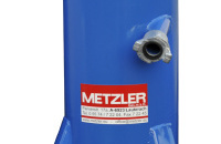 6.7. Abluft-Behälter mit Schalldämpfer, Zyklon, Kaskadenblech, Verschleißschutzblech und Ablaßhahn 6.7. Abluft-Behälter mit Schalldämpfer, Zyklon, Kaskadenblech, Verschleißschutzblech und Ablaßhahn